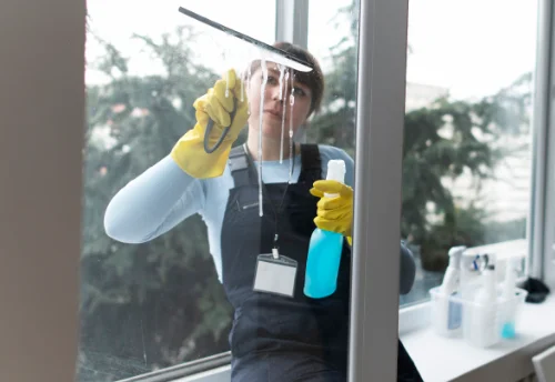 Nettoyage de vitres intérieures et extérieures à Castelnau-de-Guers
